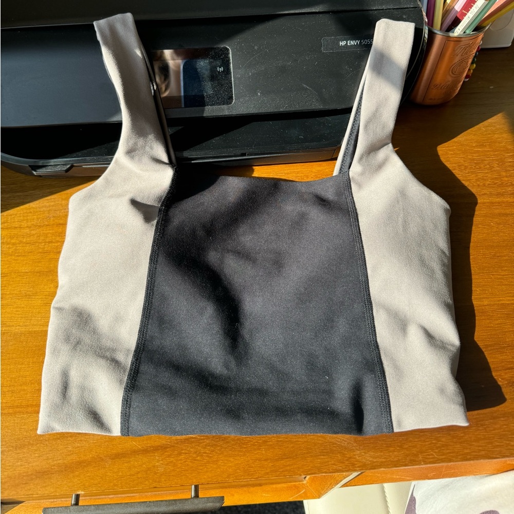 Two tone workout top